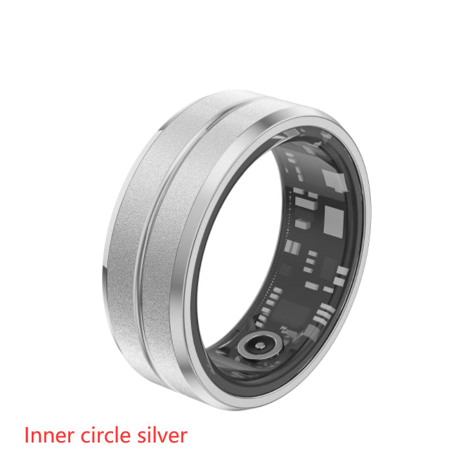 AuraTrack Stealth - Ultra-Slim Smart Ring for Fitness & Recovery