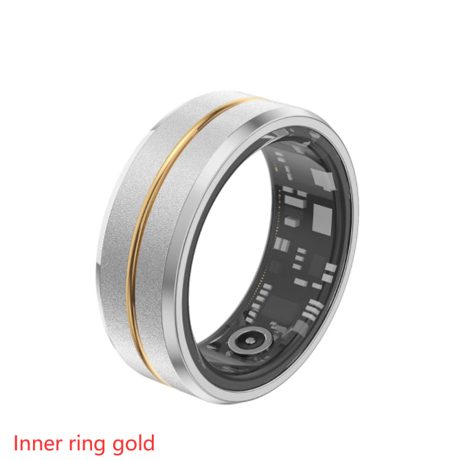 AuraTrack Stealth - Ultra-Slim Smart Ring for Fitness & Recovery