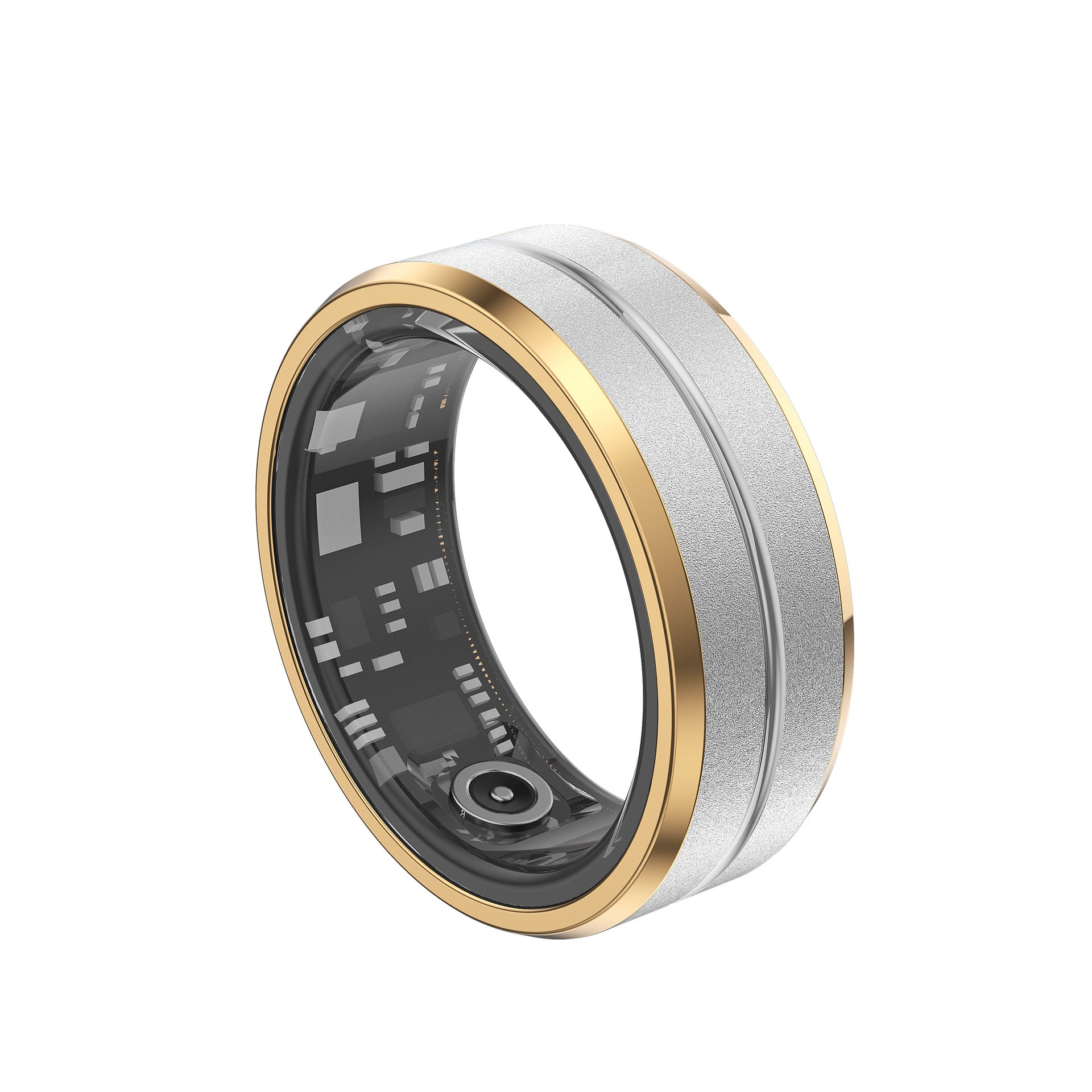 AuraTrack Stealth - Ultra-Slim Smart Ring for Fitness & Recovery